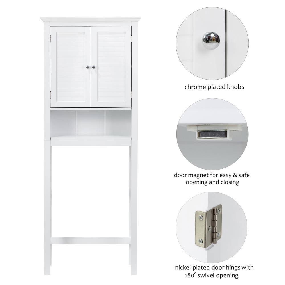 White Bathroom Cabinet X203