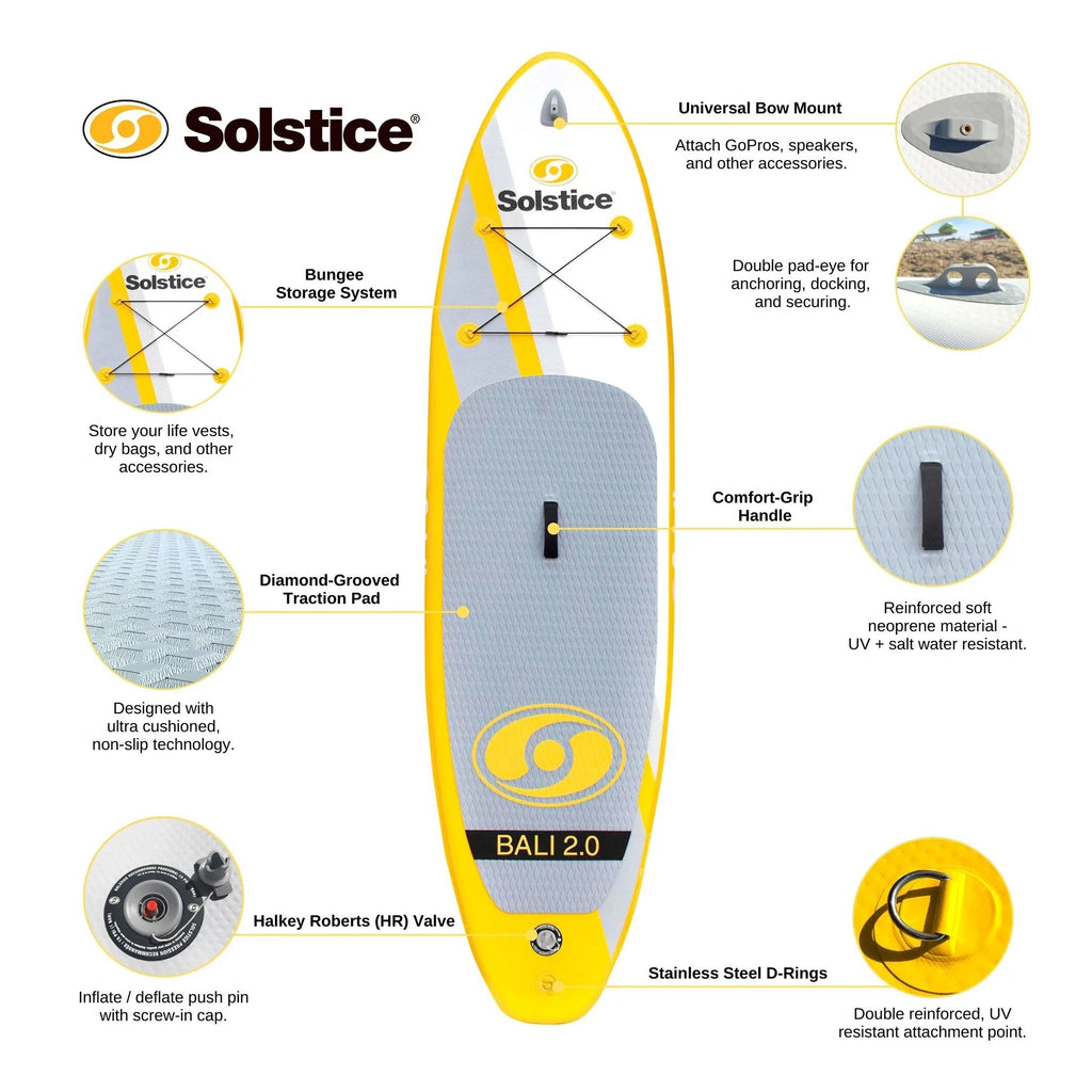 10.5 Foot Inflatable Paddle Board Set with Camera Mount X172120