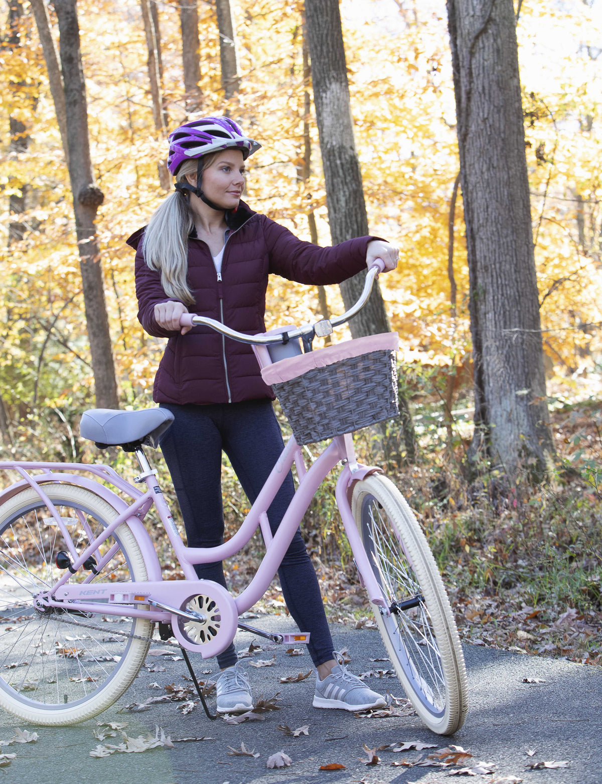 Pink Cruiser Bike V875