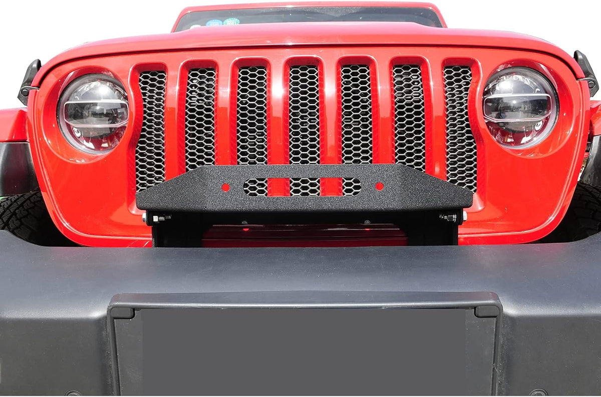 Winch Mounting Plate for Factory Front Bumper for Wrangler JL L310