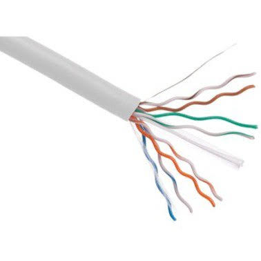 Cat5e Plenum Bulk Cable Spool 1000ft White A1950