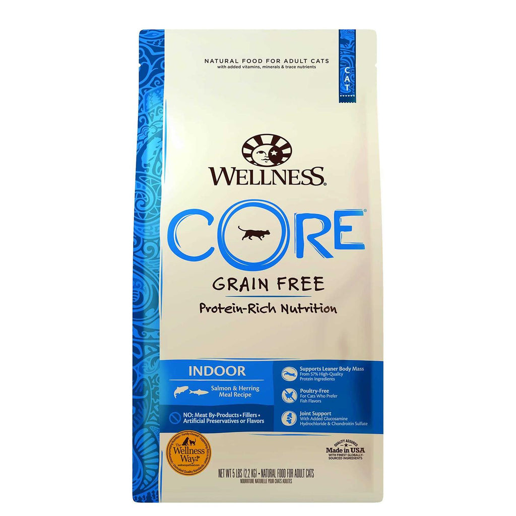 Grain-Free Indoor Salmon & Herring Meal Dry Cat Food H689540