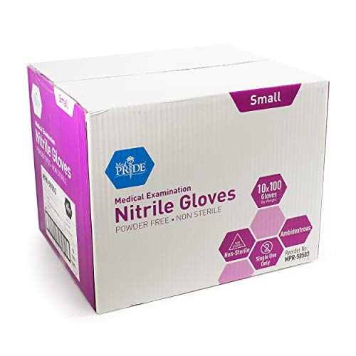 Medium Nitrile Exam Gloves A48480