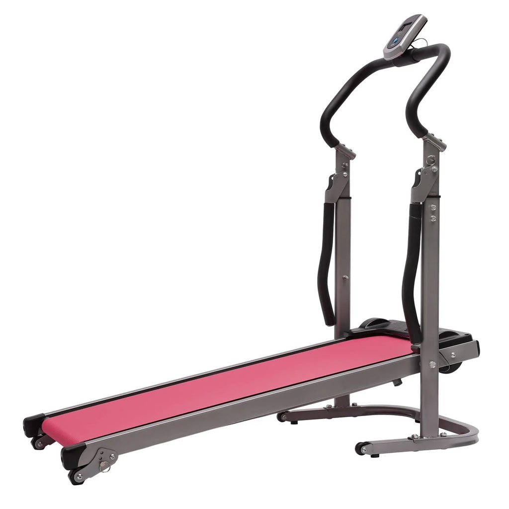 Pink Incline Folding Treadmill O535