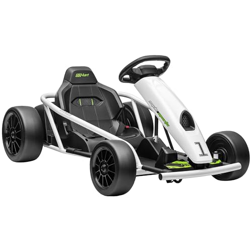 White 24V Electric Go Kart N7517