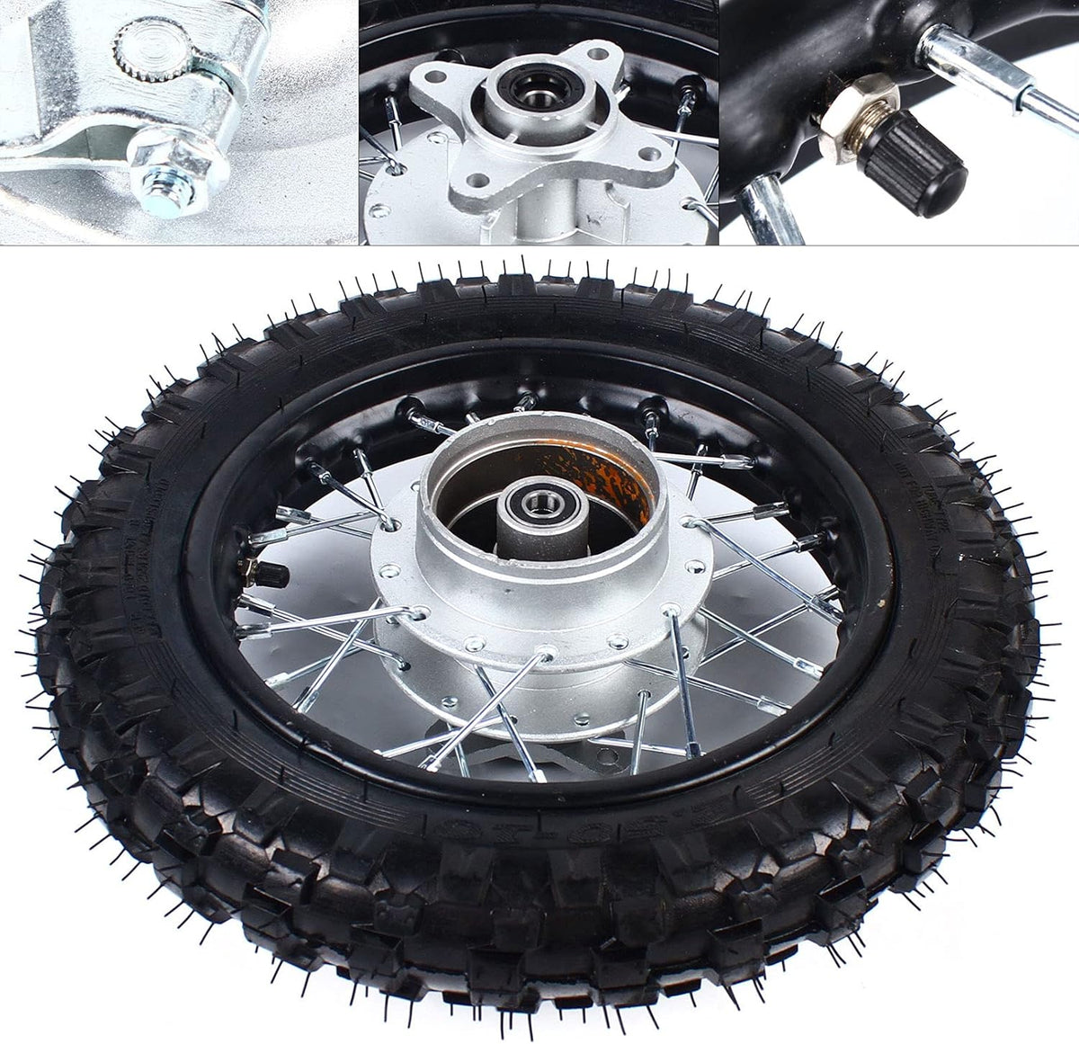 2.5-10" Rear Wheel Tire Assembly for Dirt Pit Bike K247130