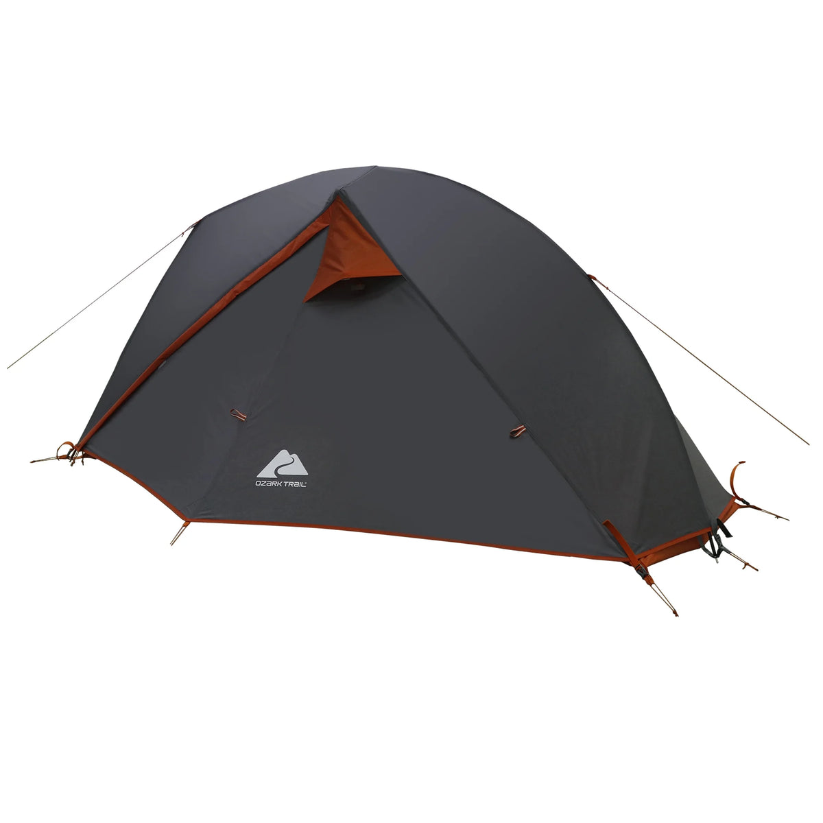 1-Person Lightweight Backpacking Tent, Orange T40920