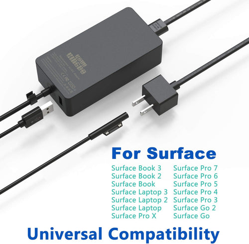 127W 15V 8A Power Adapter with Carrying Case Pack of 2 B454838