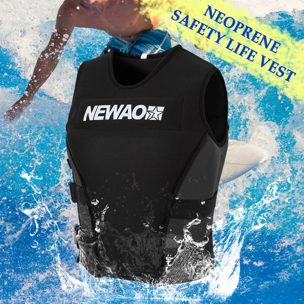 Life Jacket Safety Vest with Adjustable Panels T624192