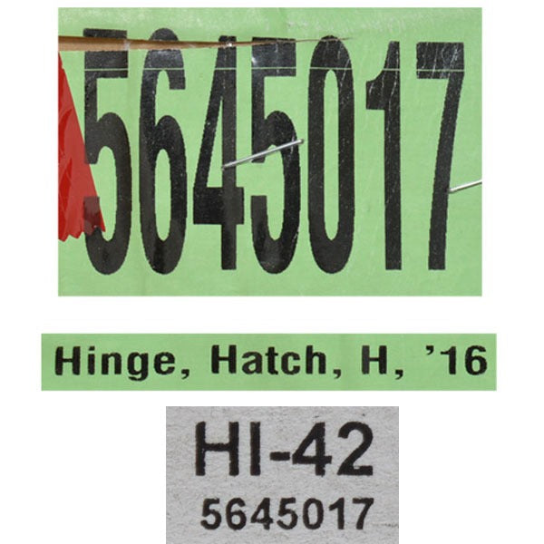 Stainless Offset Hatch Hinge I583362