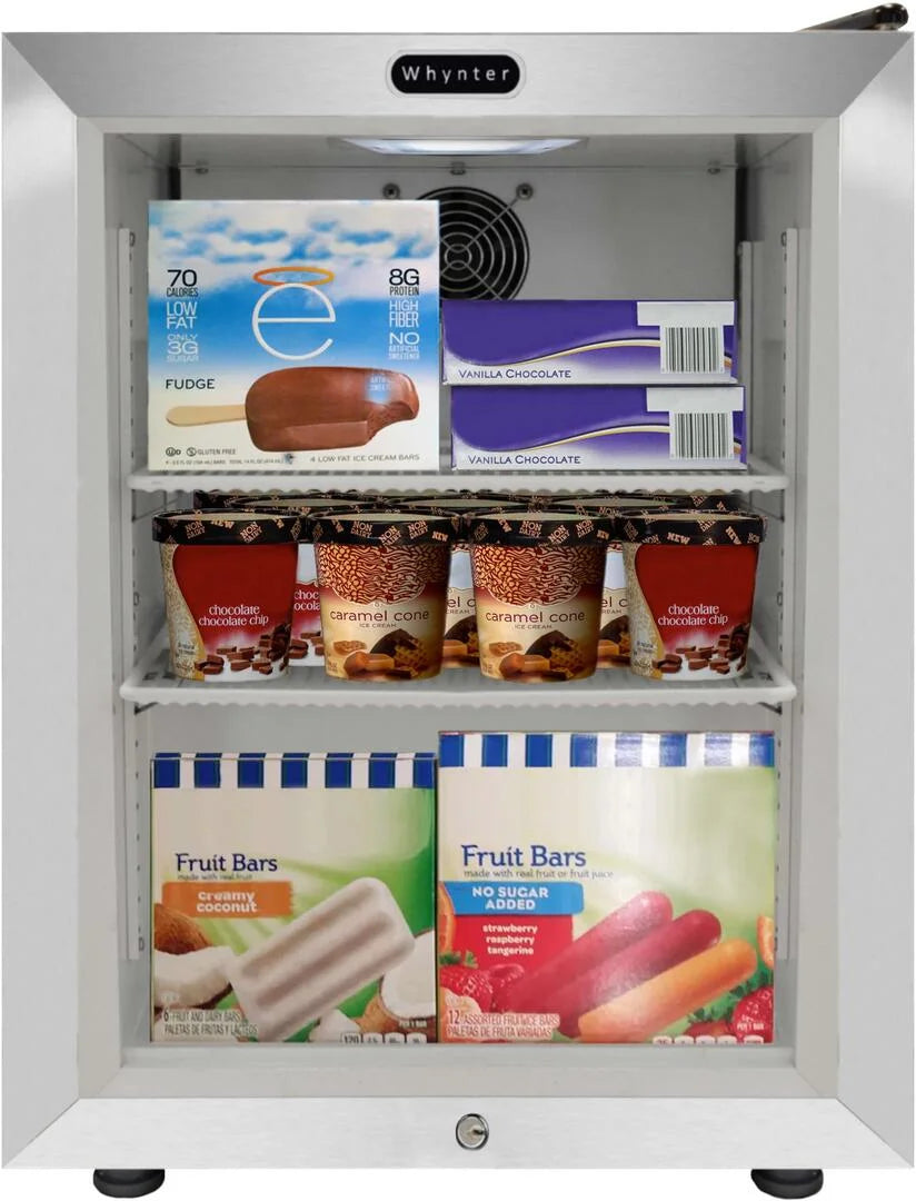 1.8 cu ft. Countertop Glass Door Freezer D231351