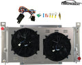 3 Row Aluminum Radiator with Electric Fan Shroud Kit B2783