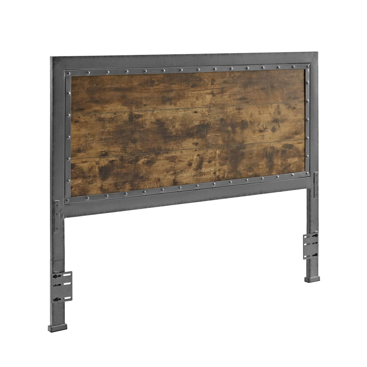 Queen Metal and Wood Headboard F166