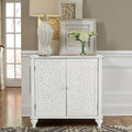 Blue Teal Storage Cabinet with 2 Doors G58885