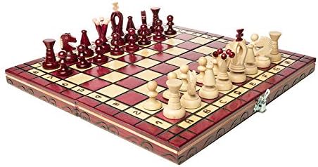 Vintage Carved Wooden Chess Set I441134