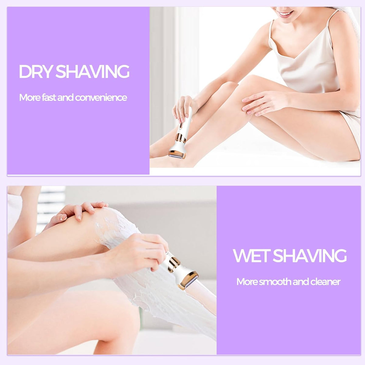 4 in 1 Rechargeable Electric Razor for Women E3588