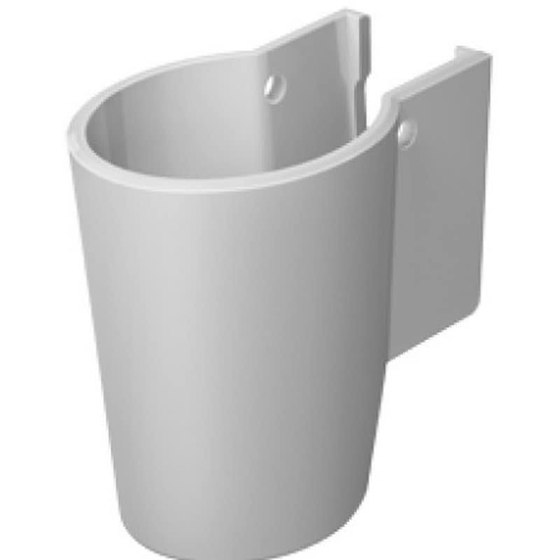 Half Pedestal for Washbasins, White G116356