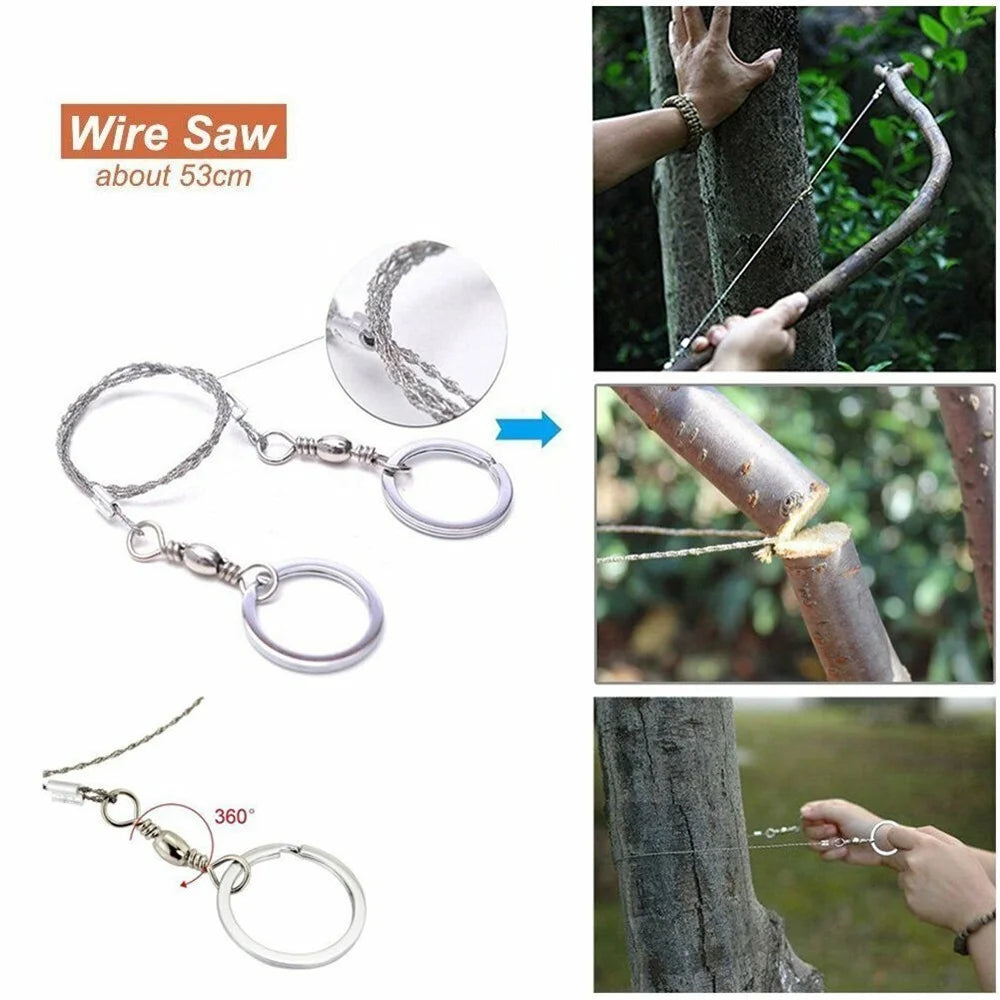 12-in-1 Survival Kit Outdoor Camping Gear Q98387