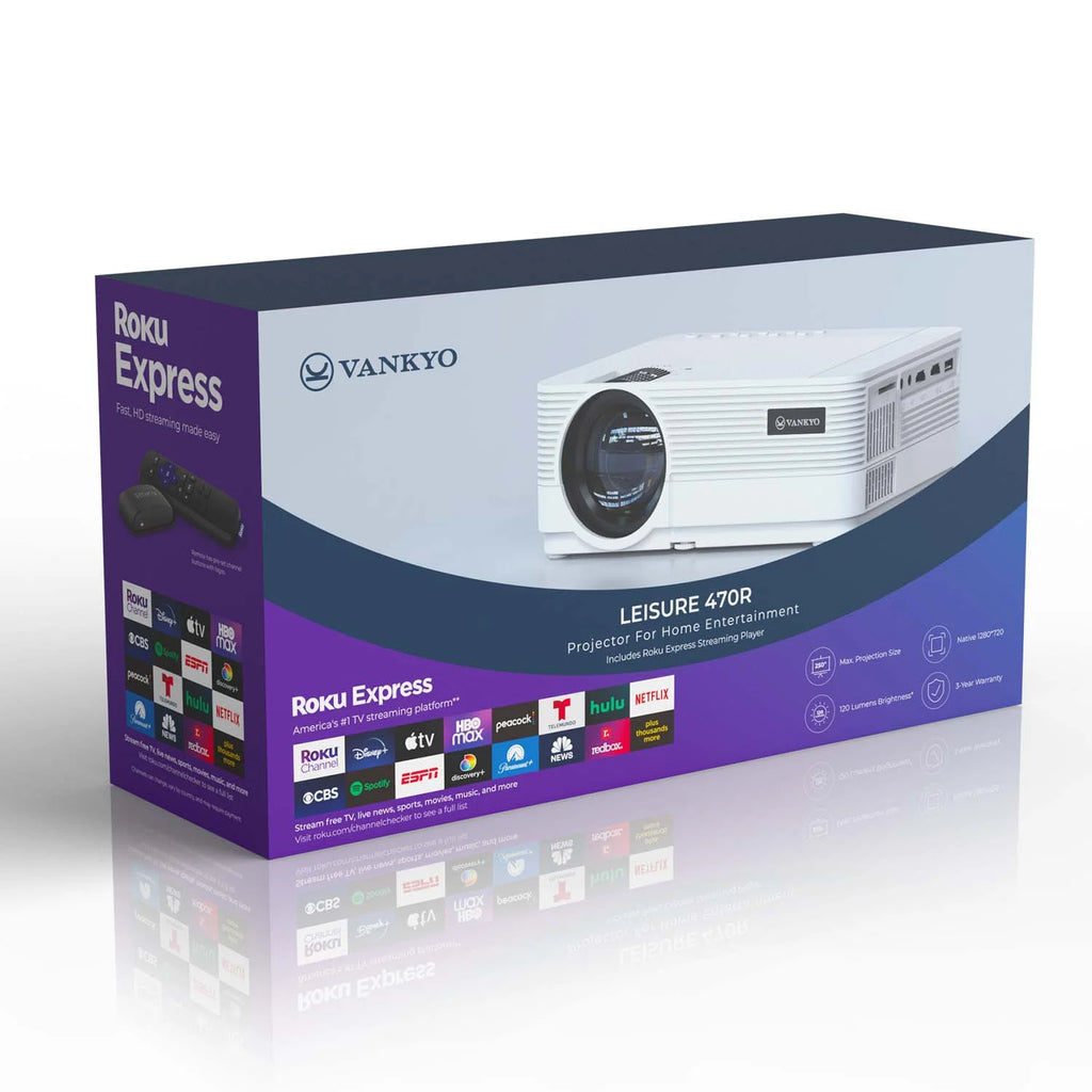 HD Mini Projector with Streaming Player Y1298