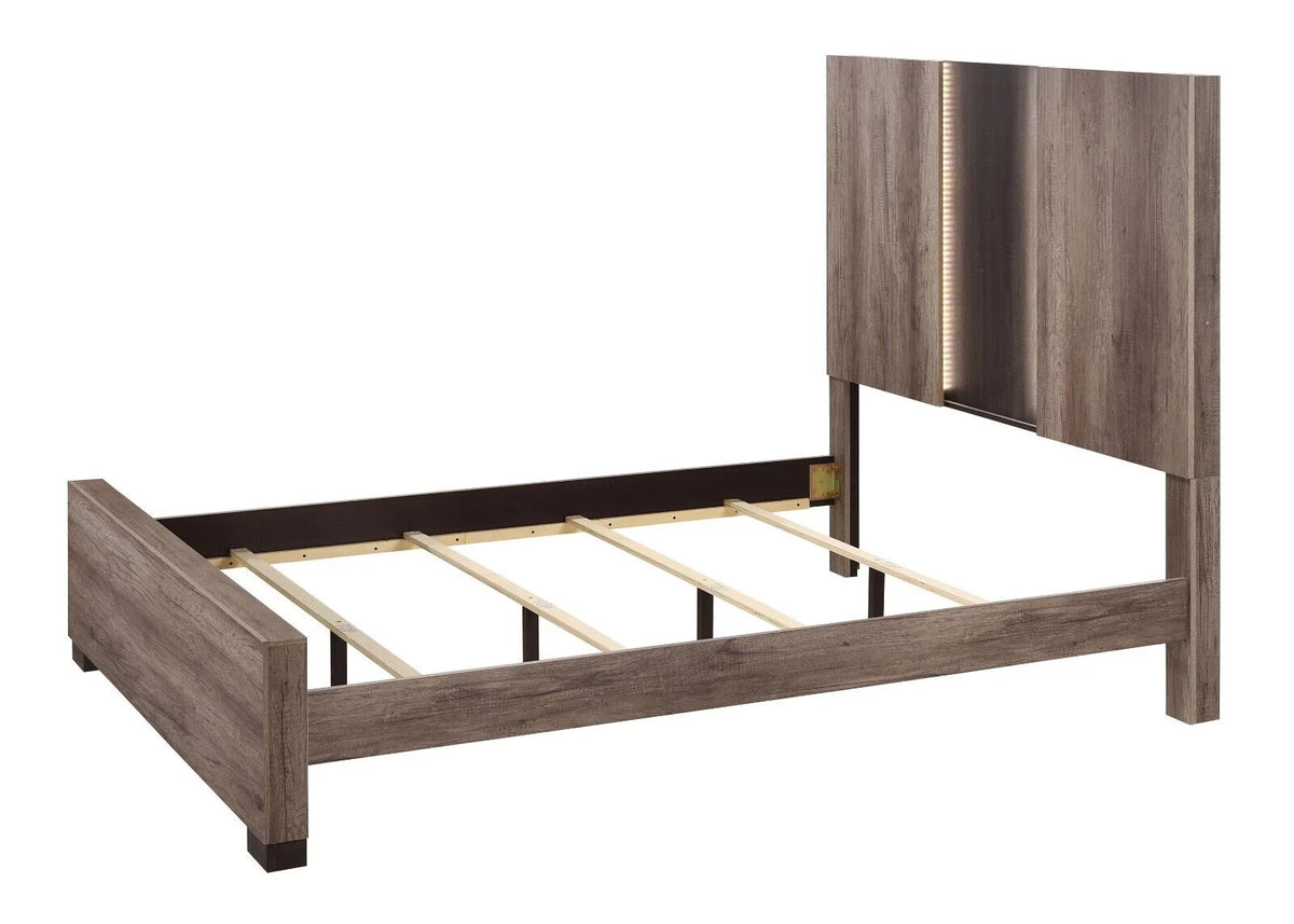 Queen Size Solid Wood Bed Set X693456