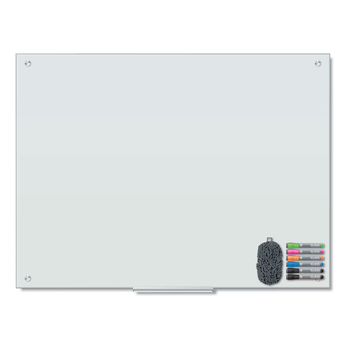Magnetic Glass Dry Erase Board 48 x 36 White P724