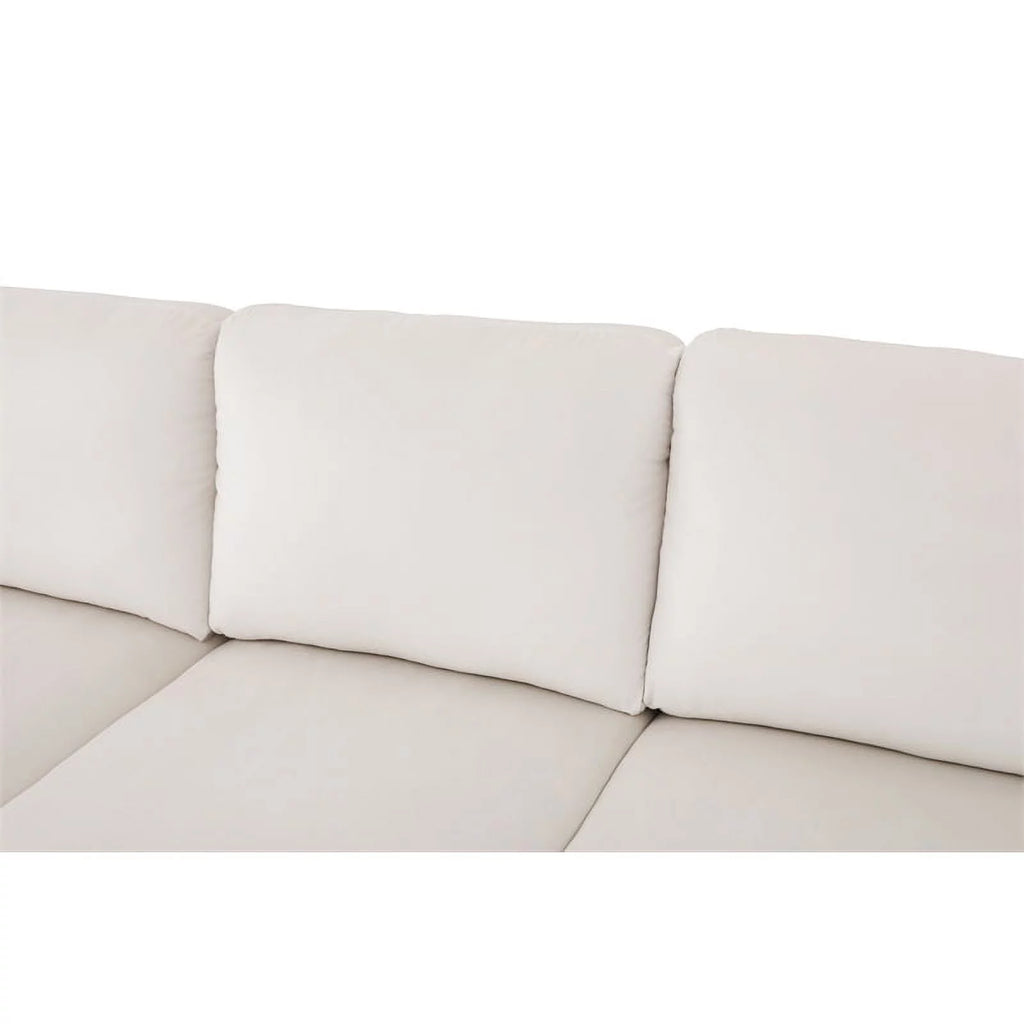 Cream White Sectional Sofa R706403