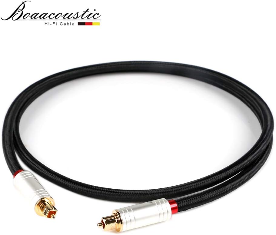 Fiber Optical Audio Cable Toslink Male to Male 6ft K47702
