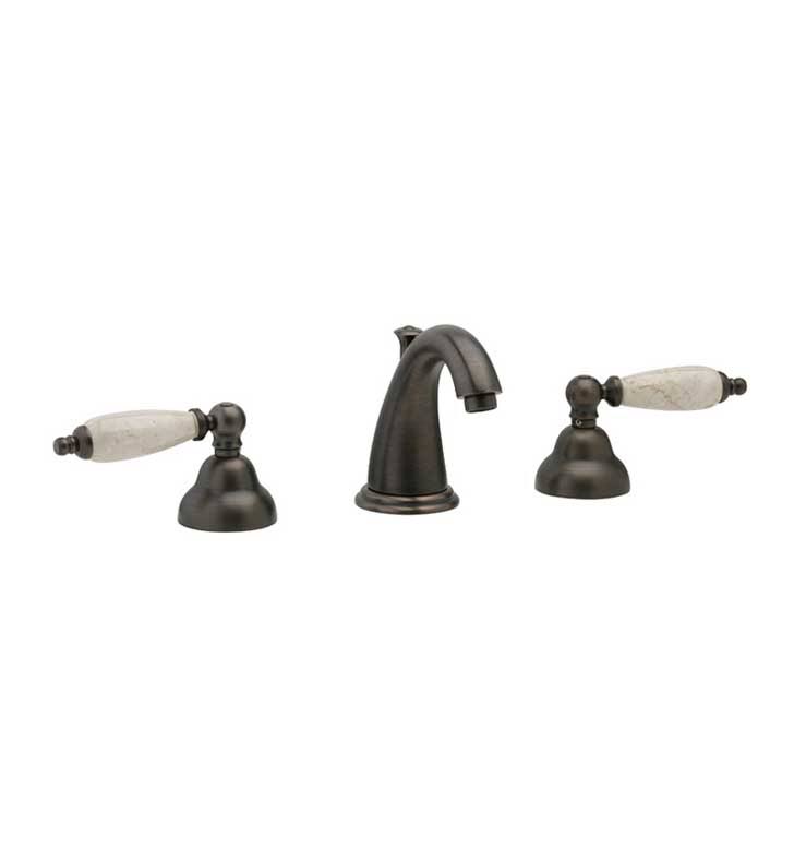 Beige Marble Widespread Bathroom Sink Faucet with Handles B339