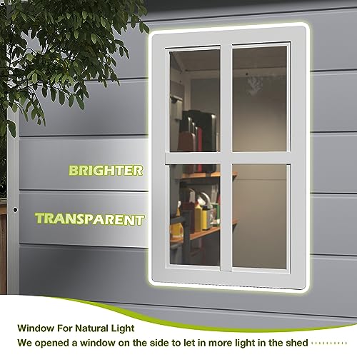 6 X 4 FT Resin Outdoor Storage Shed O8746