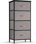 4 Drawer Fabric Dresser Storage Tower T275476