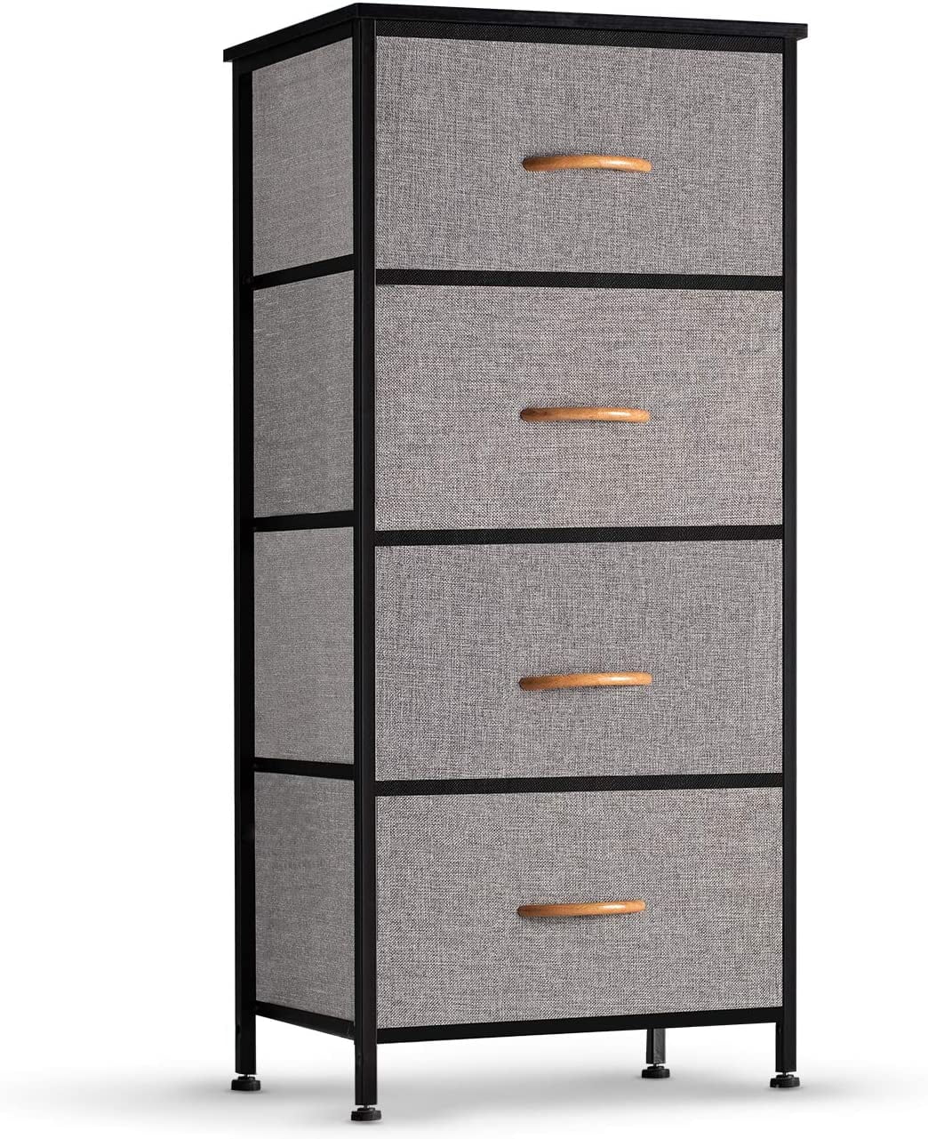 4 Drawer Fabric Dresser Storage Tower T275476