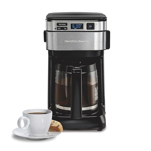 12 Cups Black Programmable Drip Coffee Maker G155614