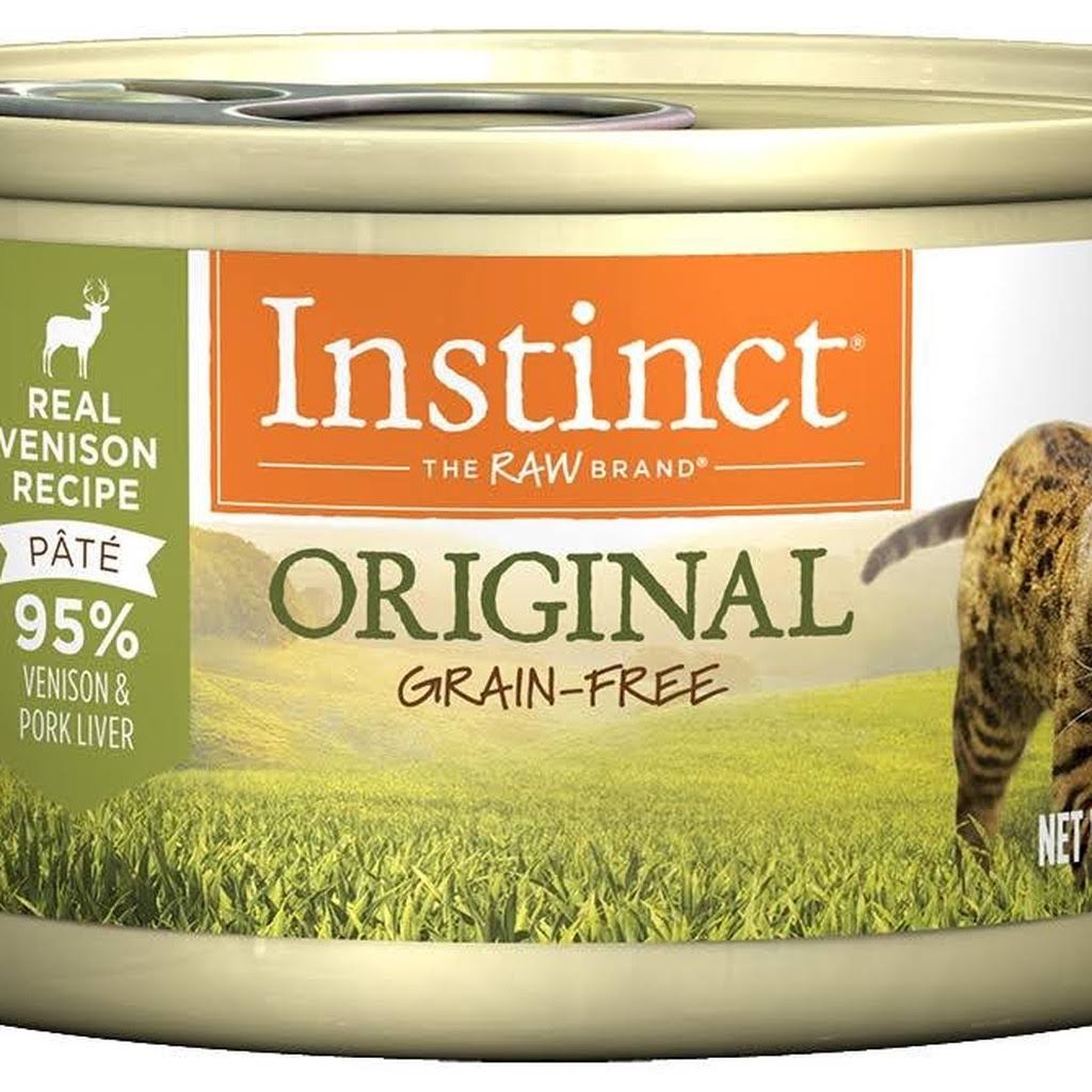 Grain-Free Venison Canned Cat Food 3 oz Case 24 D740622