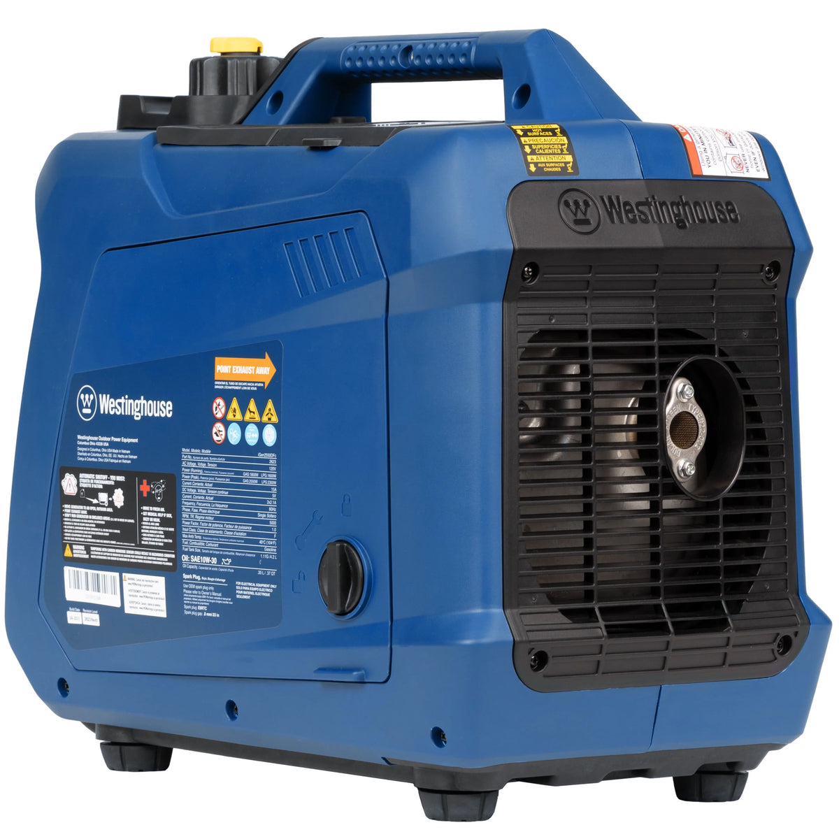 2550 Peak Watt Dual Fuel Portable Inverter Generator with CO Sensor M59179