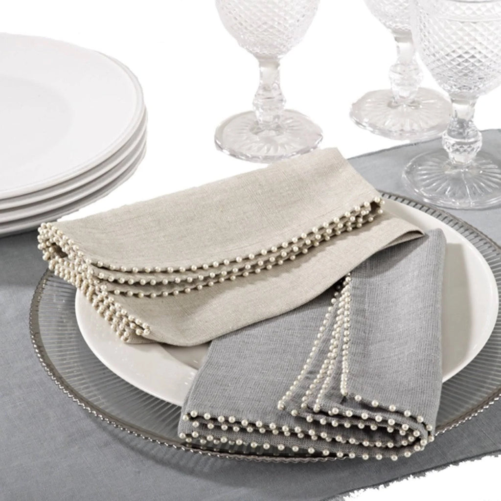 Pearl Napkin Set of 4 Q250145