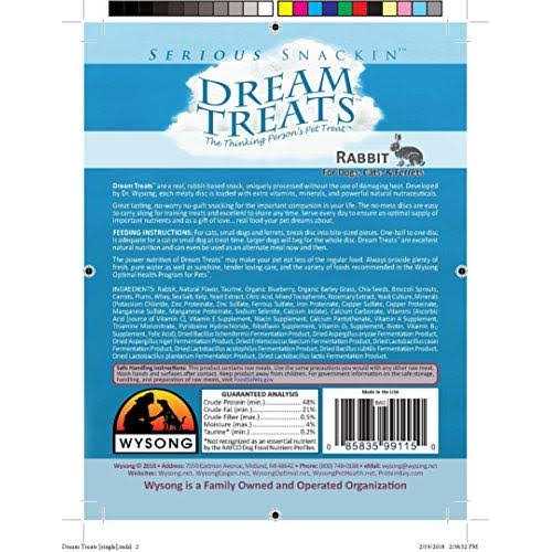 Dream Treats Dogs Cats Ferrets Y152493