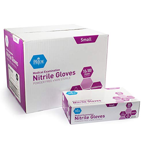 Medium Nitrile Exam Gloves A48480