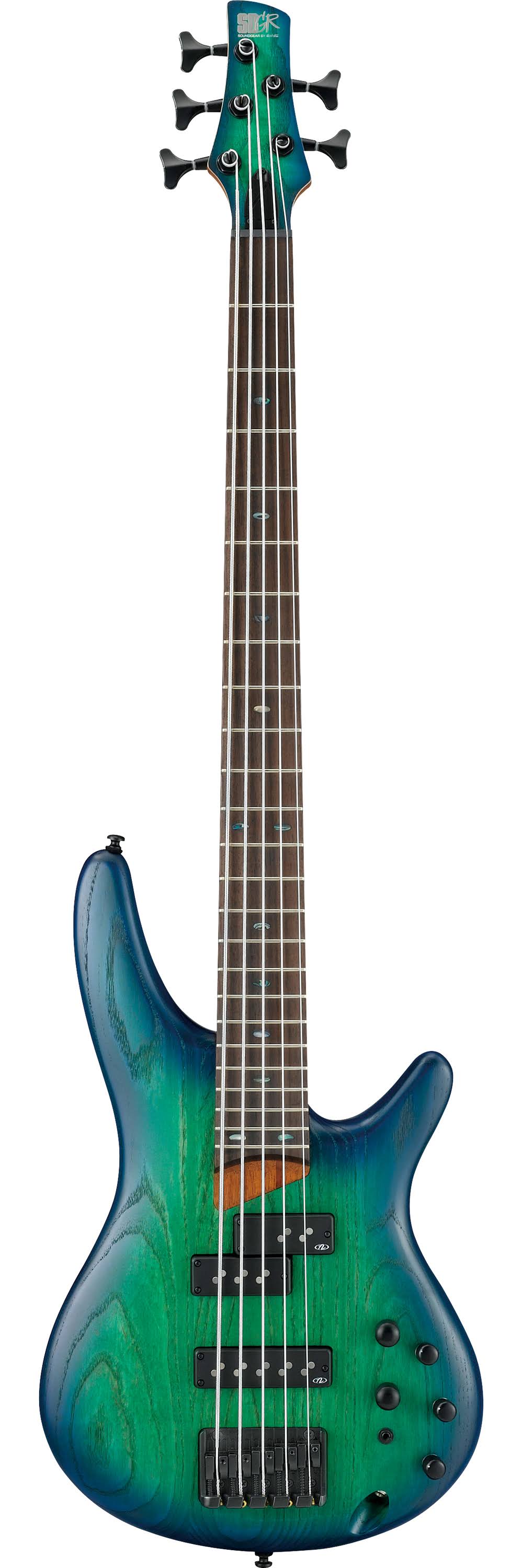 Surreal Blue Burst 5-String Electric Bass T19718