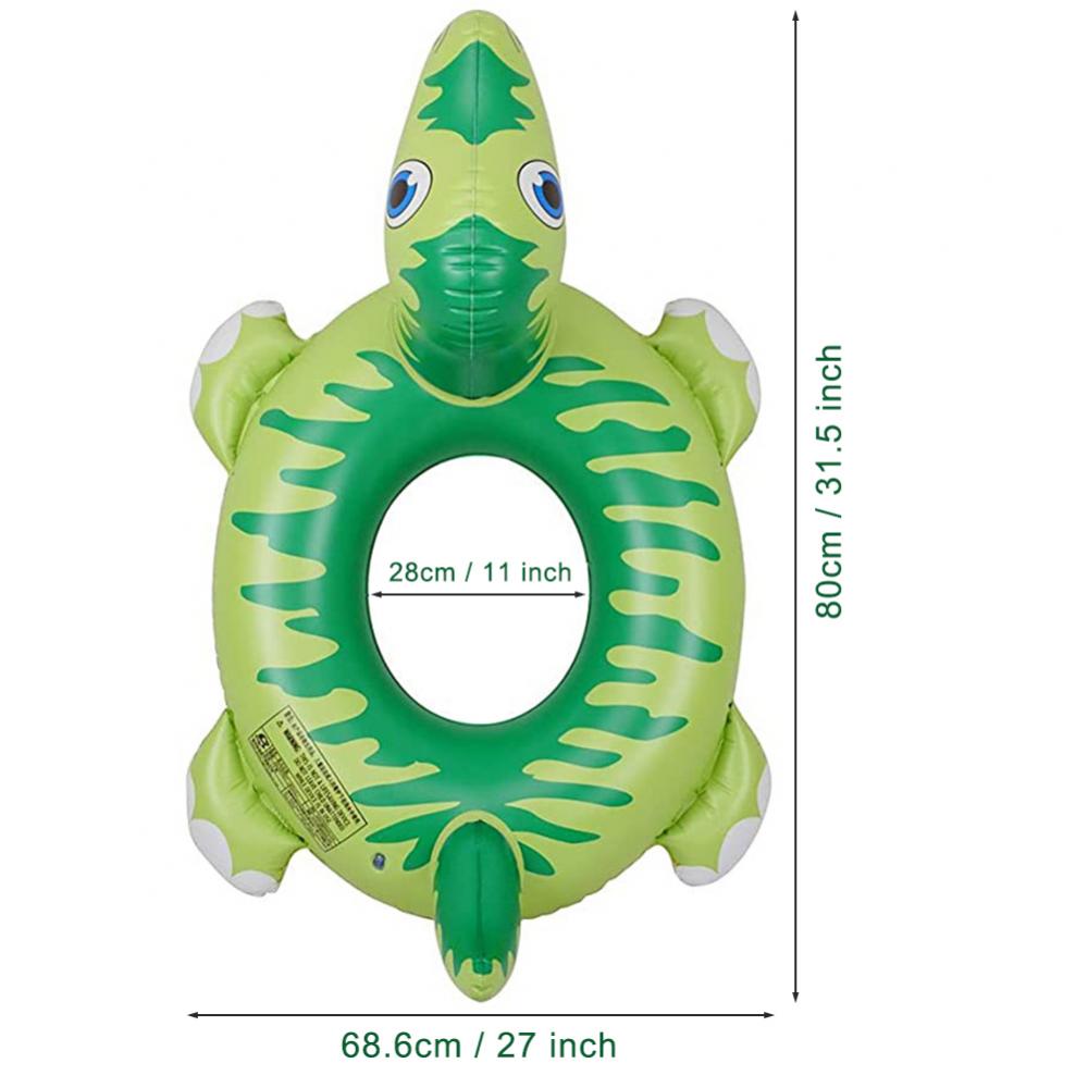 Inflatable Dinosaur Pool Float Swimming Pool Ring Float Q68729