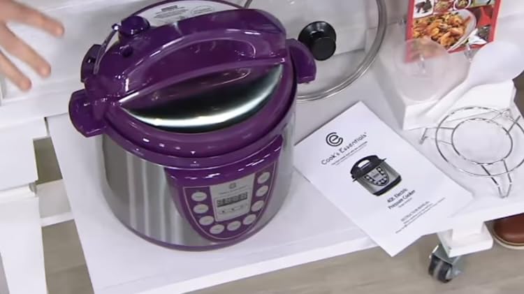 4QT Electric Pressure Cooker Y38865
