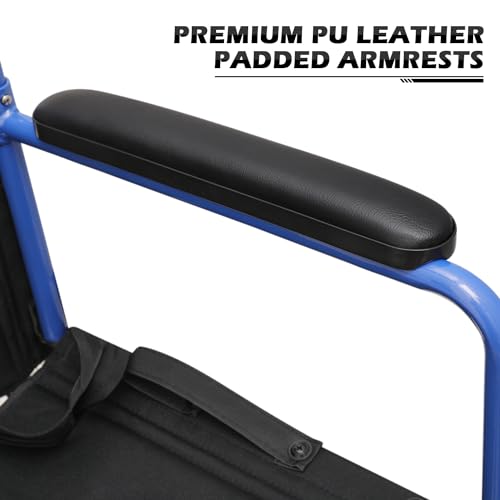 Lightweight 16 Inch Seat Wheelchair with Locking Hand Brakes H25318