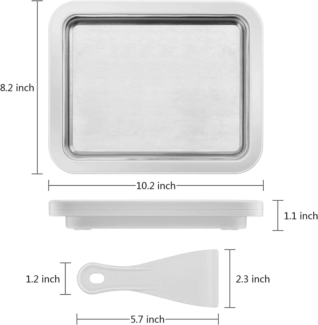 Ice Cream Roll Maker with 2 Spatulas J521