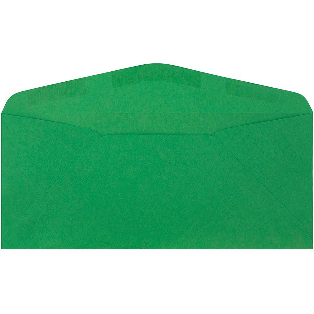 Green Brite Hue Recycled Business Envelopes, 1000 per Pack T8185
