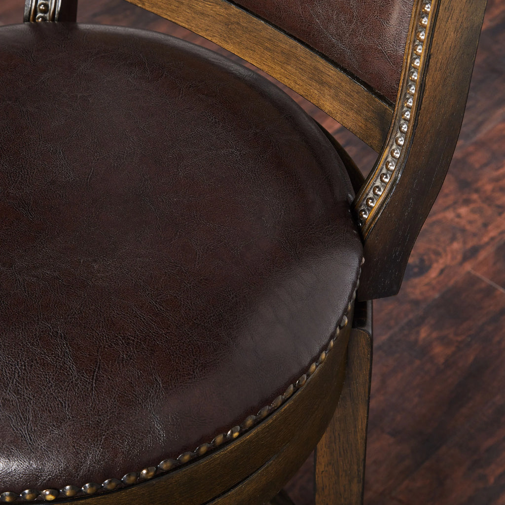 Brown 30" Set of 2 Barstools G849