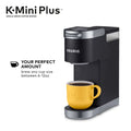 Single Serve K-Cup Pod Coffee Maker Matte Black N882