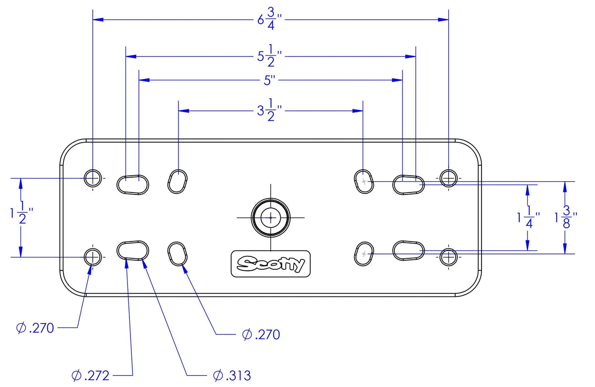 Ball Mount with Fish Finder Y6839