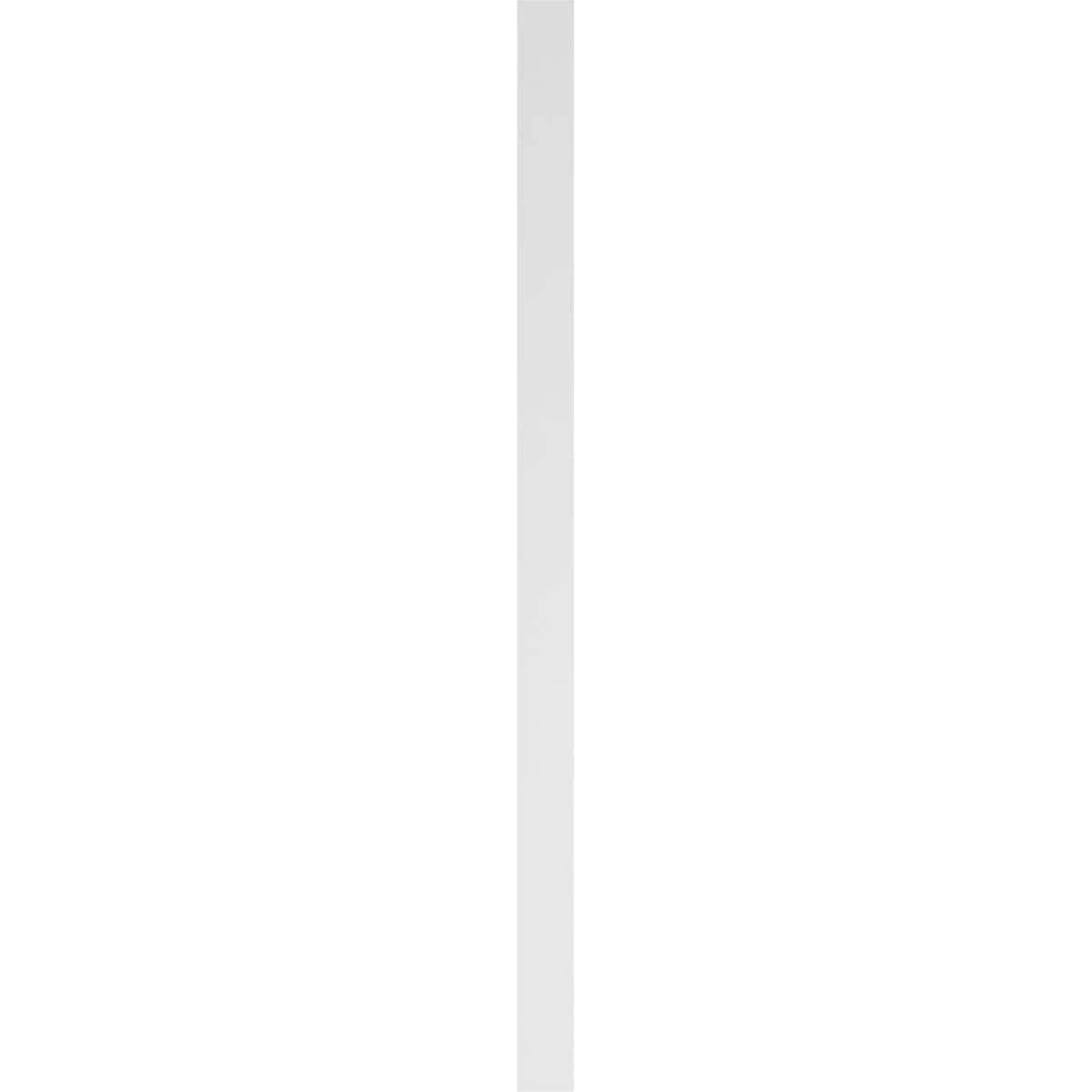 Raised Panel PVC Pilaster with Decorative Capital & Base (Pair) Y7734