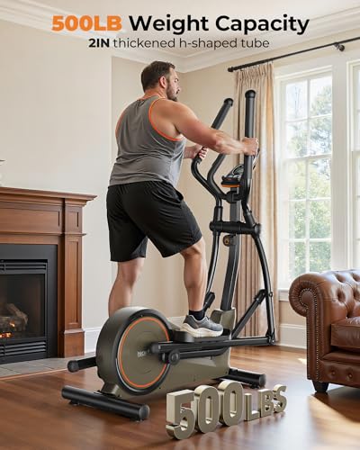 Elliptical Exercise Machine 20IN Stride 16 Resistance Levels V43878