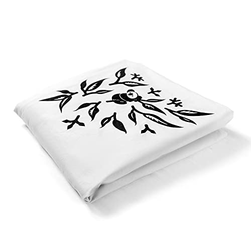 100% Cotton Fitted Sheets, Pebble Grey and White, Crib, 2 Count Y77961