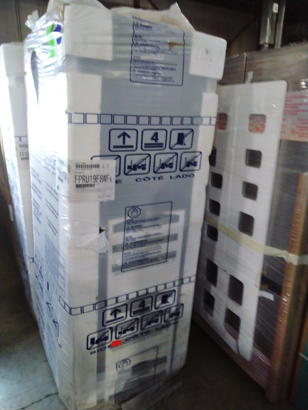 33 In. 19 Cu. Ft. Stainless Steel Single Door All Refrigerator B73278